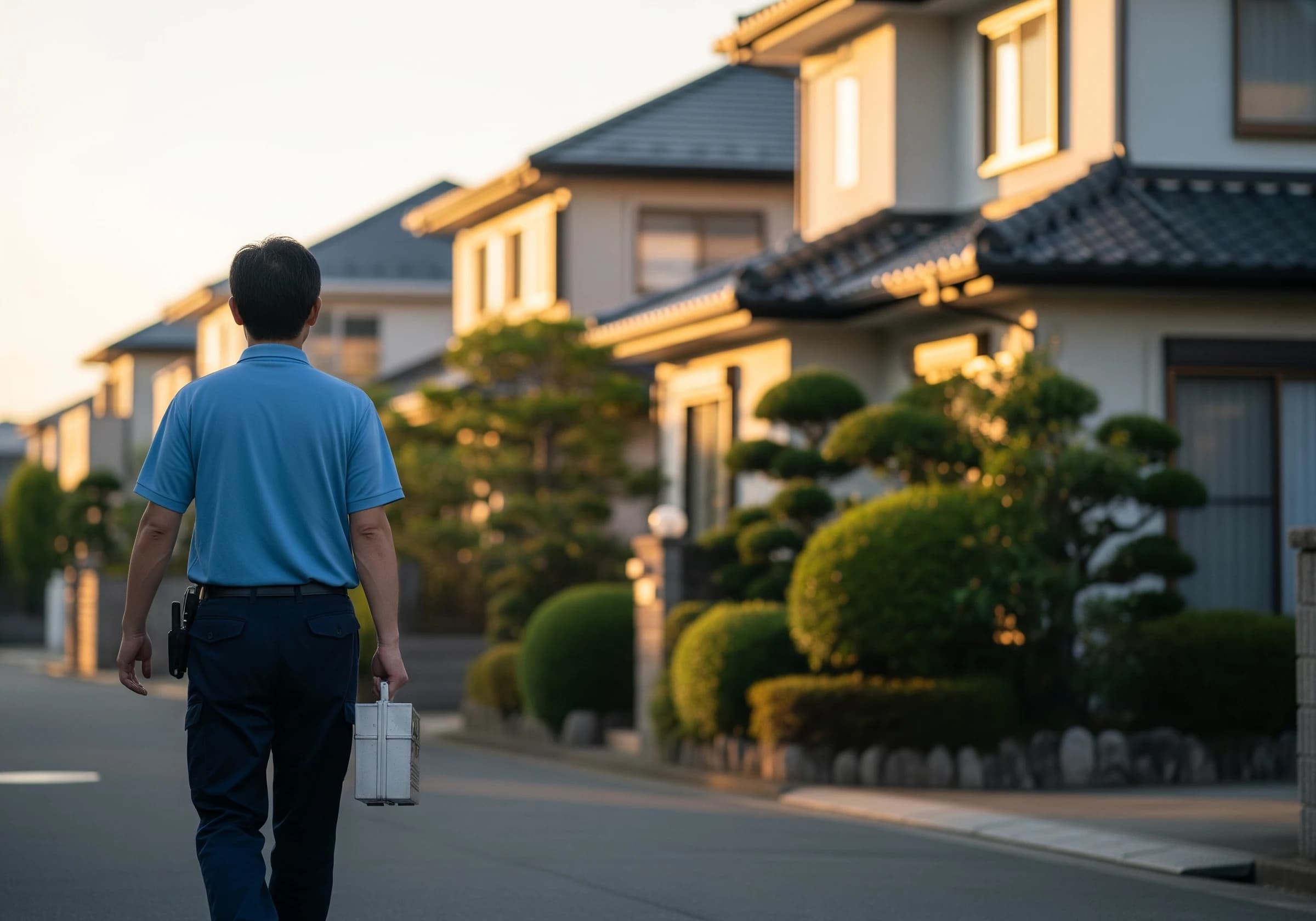 点検・修理現場の様子
