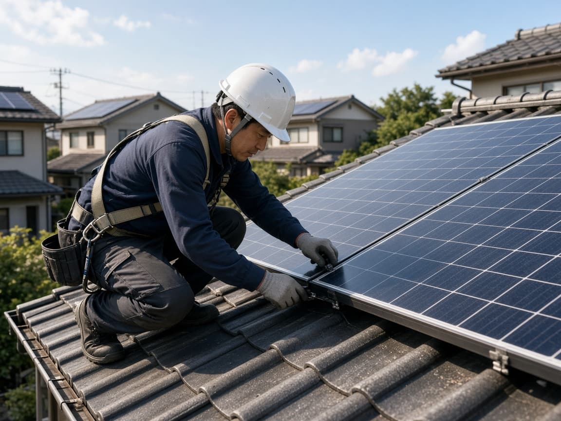 太陽光発電一筋18年の専業実績
