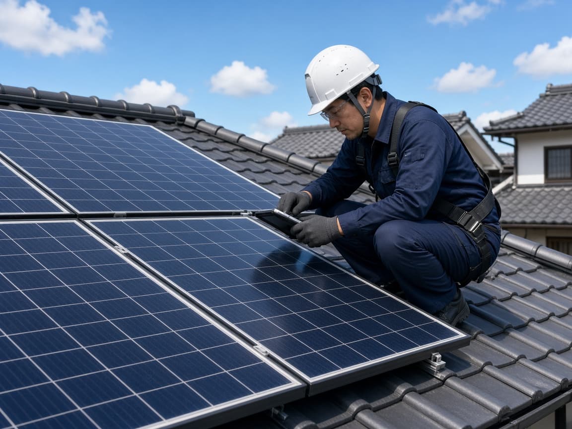 太陽光発電一筋18年の専業実績